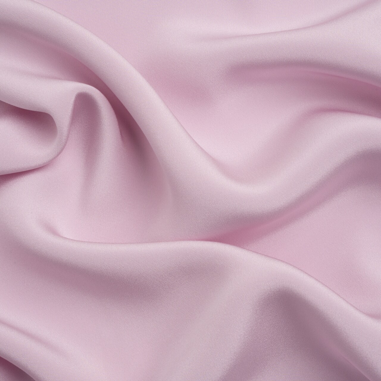1 Yard Lavender Fog Silk Crepe Fabric Premium Four Ply for Bridal and Fashion , 44 Inches Width